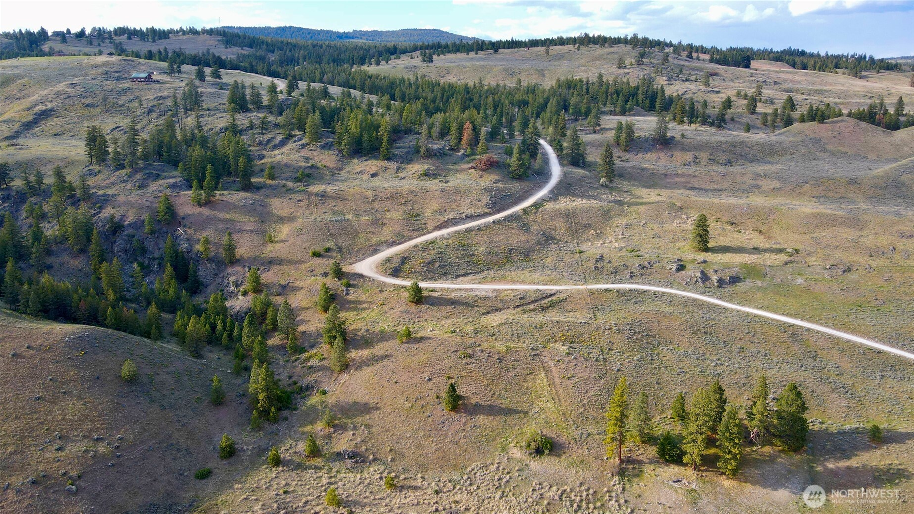 -tbd Blue Grouse Road Oroville, WA 98844 - Photo 19 of 31 a view of a dry yard with mountains