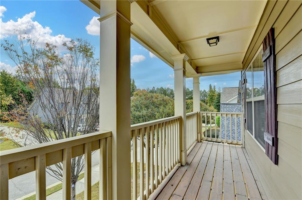 5013 Groover Drive Smyrna, GA 30080 - Photo 62 of 70 a view of balcony with wooden floor