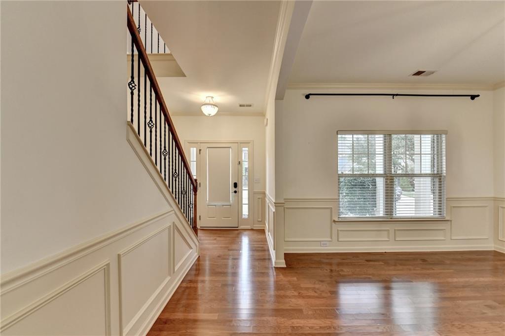 5013 Groover Drive Smyrna, GA 30080 - Photo 7 of 70 a view of an entryway with wooden floor