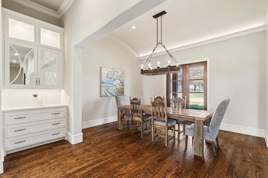8301 Stephens Ranch Road Pilot Point, TX 76258 - Photo 13 of 40 Dine in style with Custom lighting