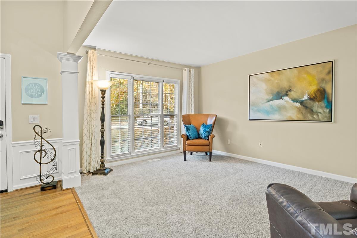 4737 Sinclair Drive Raleigh, NC 27616 - Photo 7 of 29 a view of a livingroom with lounge chair and a couch