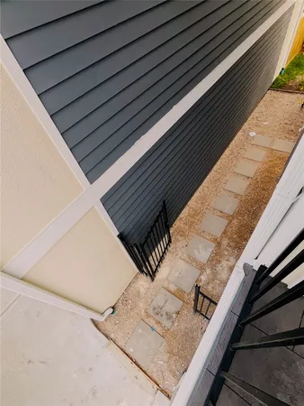 a view of entrance door of the house