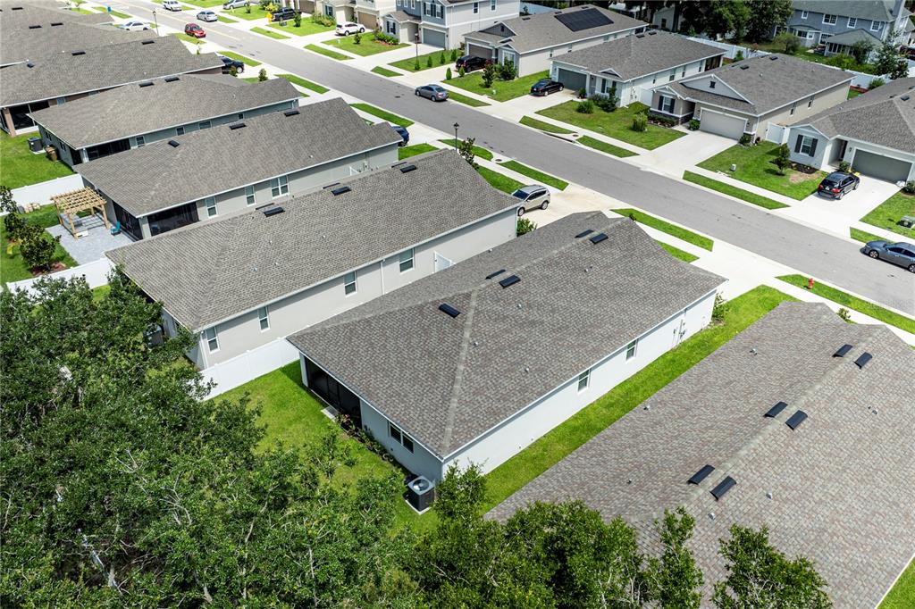 10361 Church Hammock Road Leesburg, FL 34788 - Photo 41 of 46 an aerial view of a house with a yard