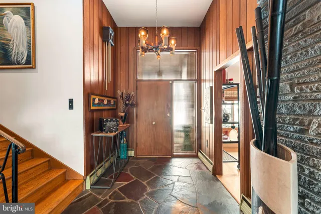 a view of an entryway