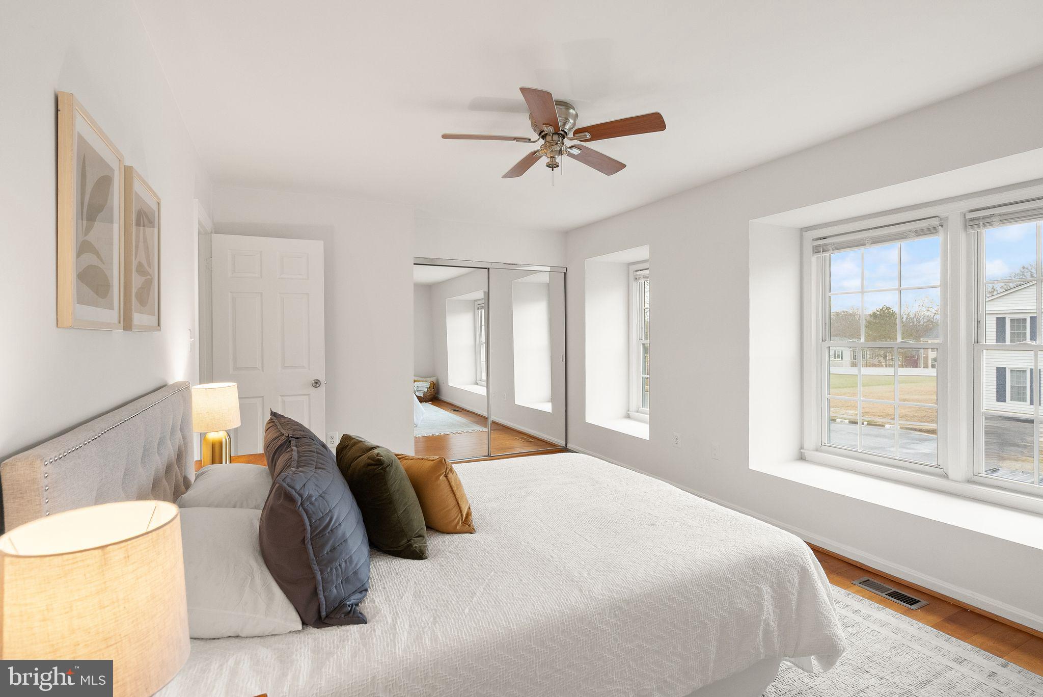 3203 Foothill Street Woodbridge, VA 22192 - Photo 29 of 57 a bedroom with a large bed and a window