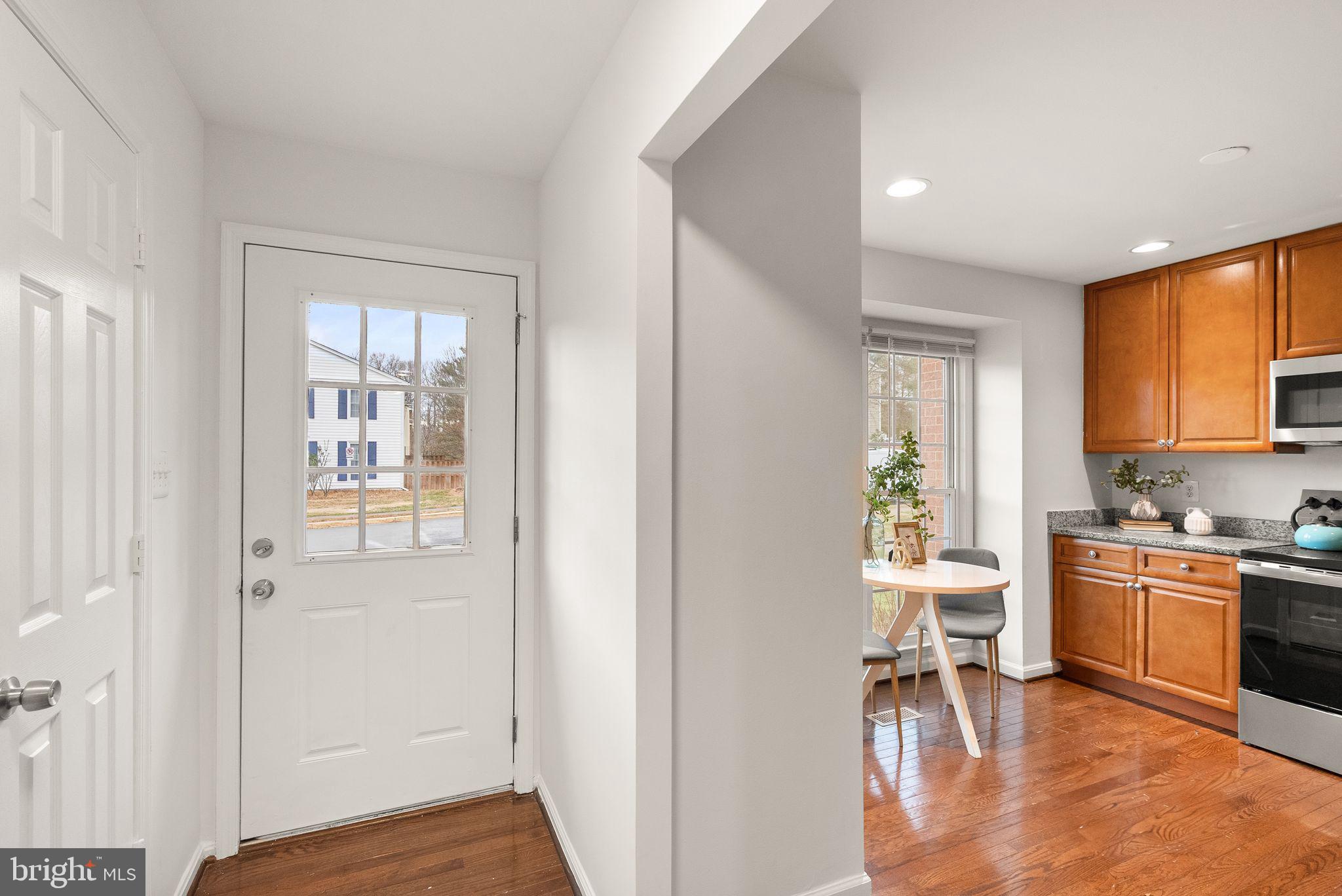 3203 Foothill Street Woodbridge, VA 22192 - Photo 5 of 57 a view of a kitchen cabinets and wooden floor