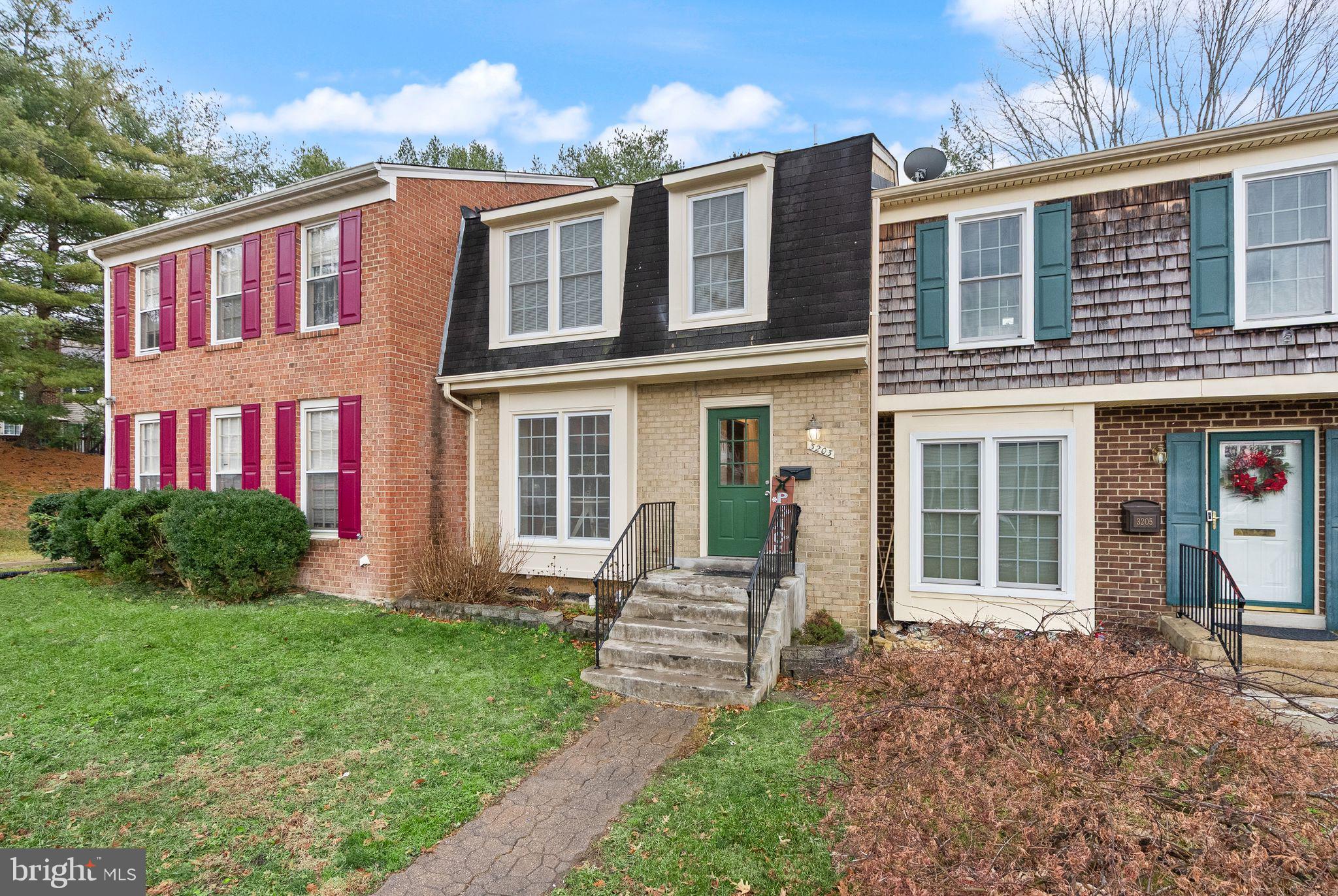 3203 Foothill Street Woodbridge, VA 22192 - Photo 56 of 57 a front view of a house with garden and porch