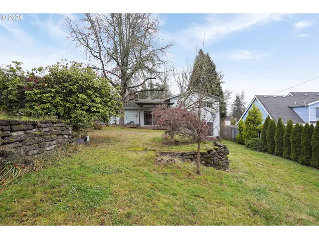 a view of outdoor space and yard