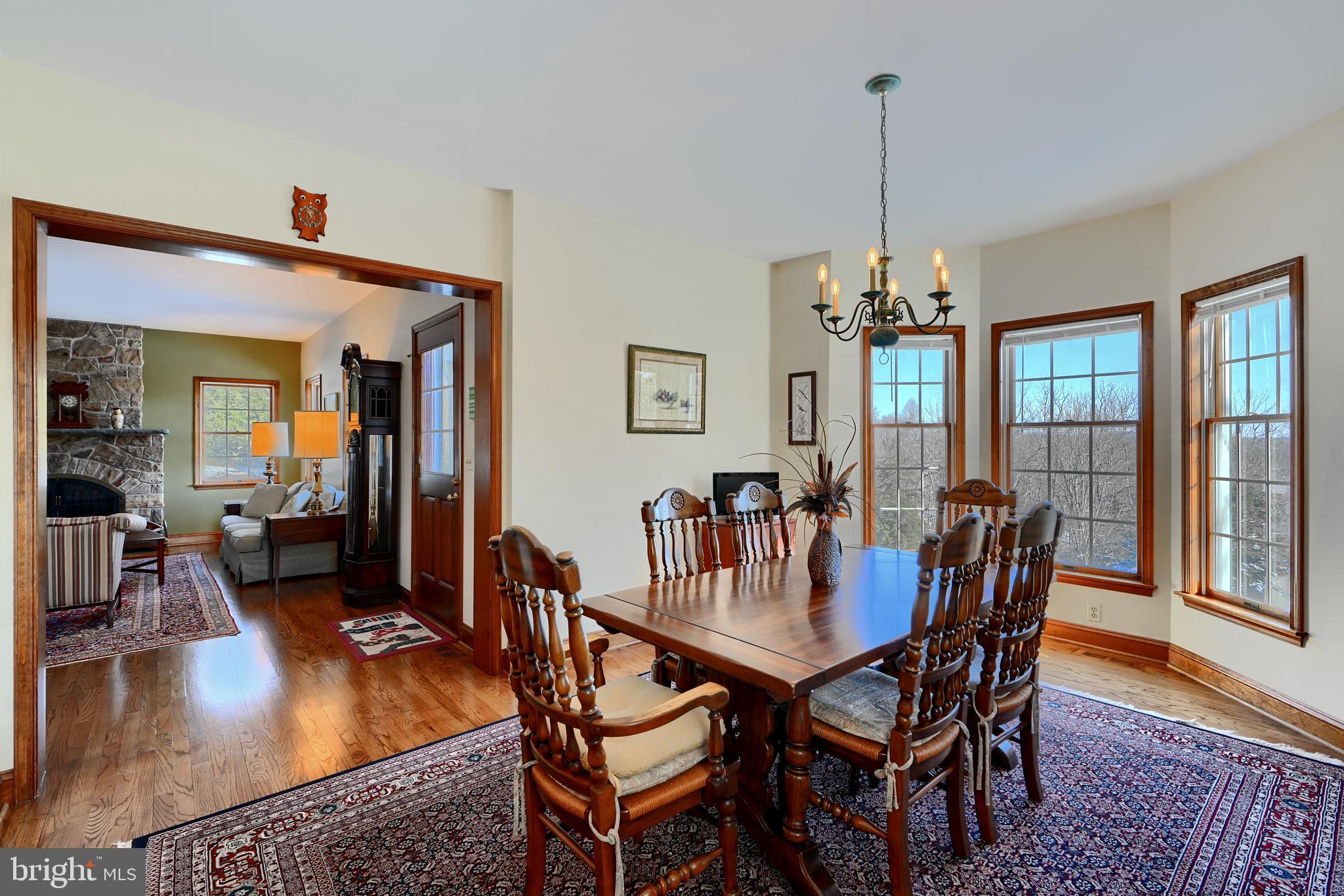 19824 Valley Mill Road Freeland, MD 21053 - Photo 26 of 72 a view of a dining room with furniture window and wooden floor