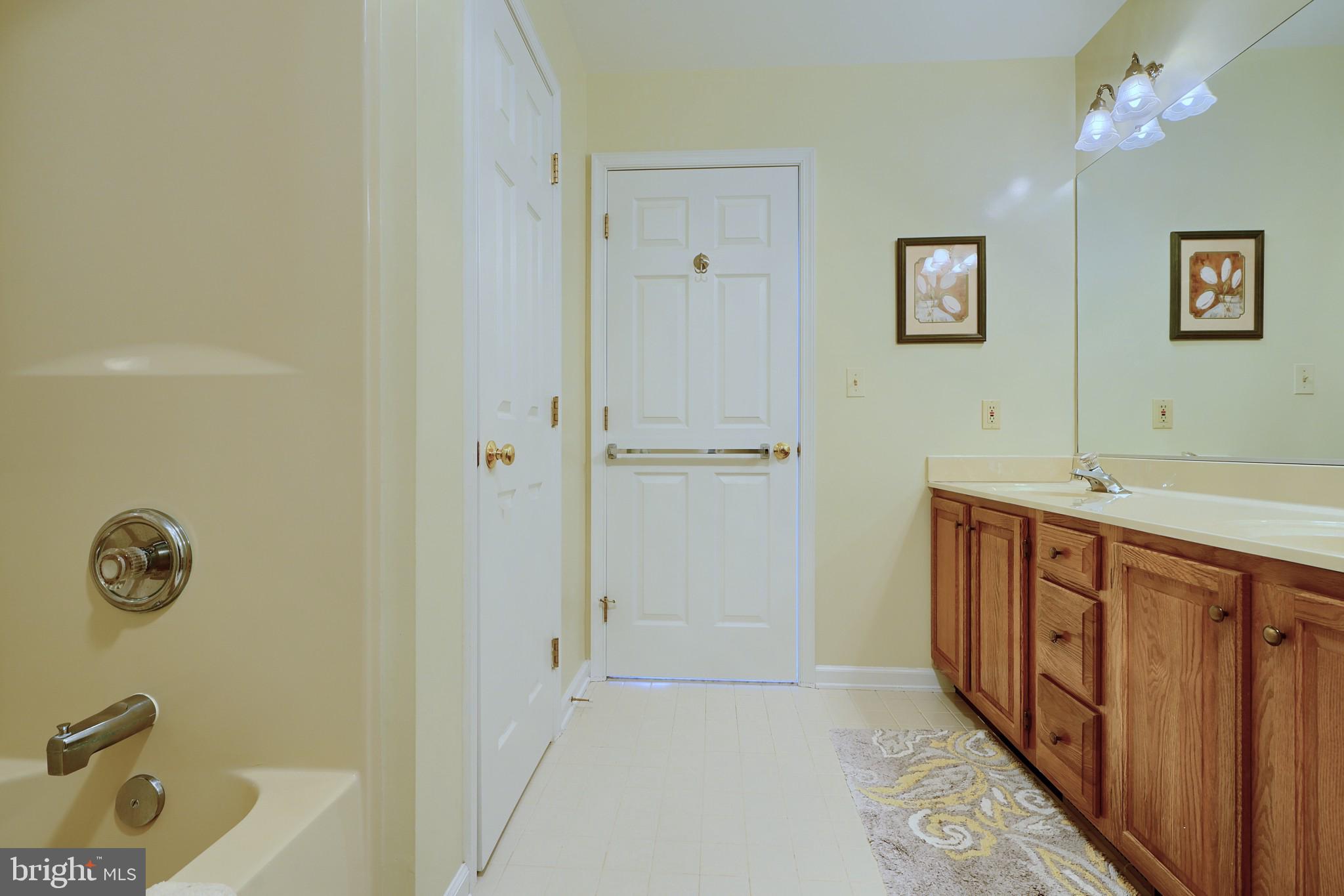 19824 Valley Mill Road Freeland, MD 21053 - Photo 61 of 72 a bathroom with a sink a mirror and shower