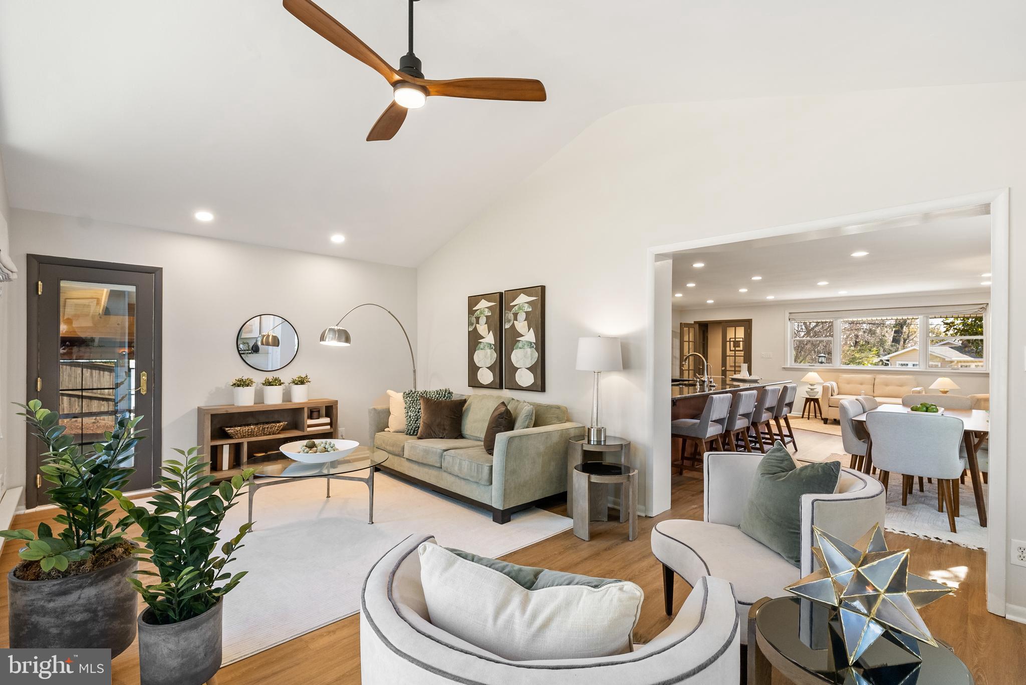 6417 Tone Drive Bethesda, MD 20817 - Photo 20 of 50 a living room with furniture and a large window
