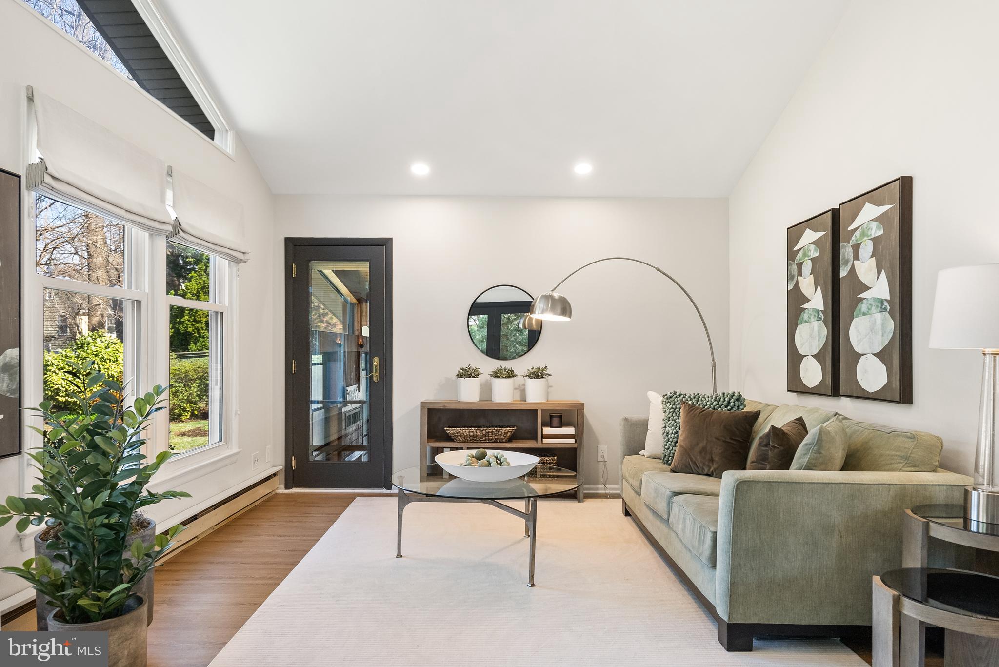 6417 Tone Drive Bethesda, MD 20817 - Photo 21 of 50 a living room with furniture and potted plant