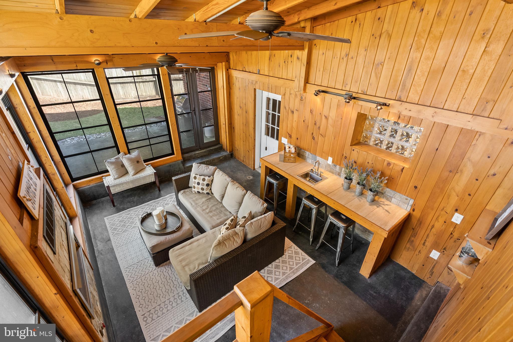 6417 Tone Drive Bethesda, MD 20817 - Photo 34 of 50 a view of an outdoor space with seating area