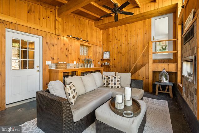 a outdoor living with furniture