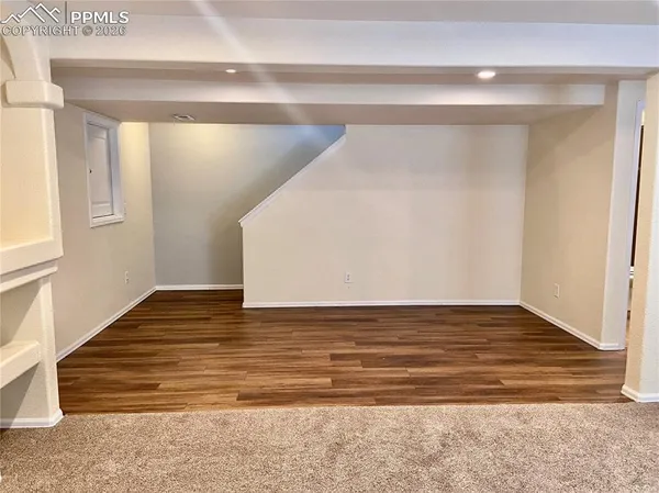 a view of wooden floor
