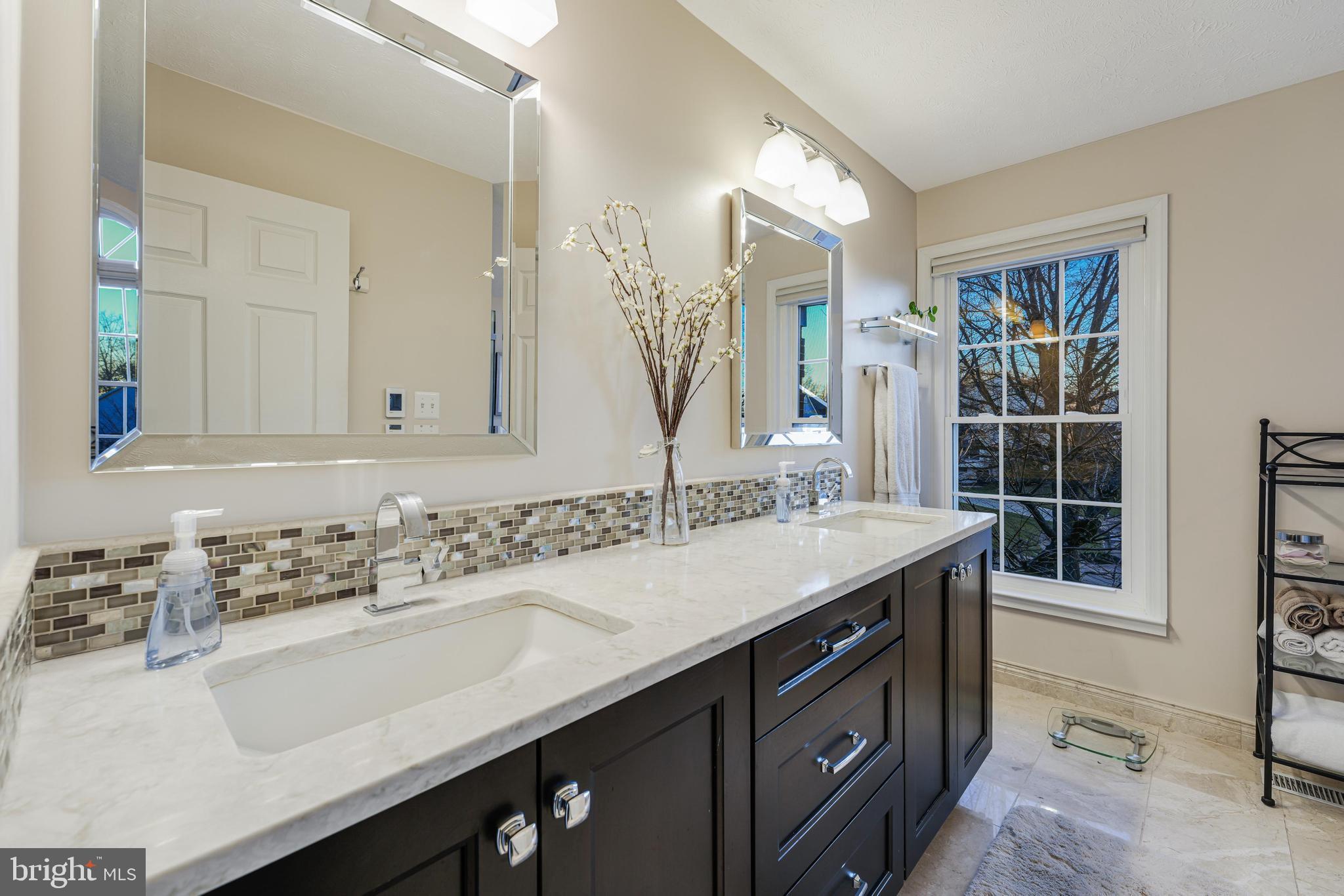 6900 Confederate Ridge Lane Centreville, VA 20121 - Photo 40 of 69 a bathroom with a sink and a mirror
