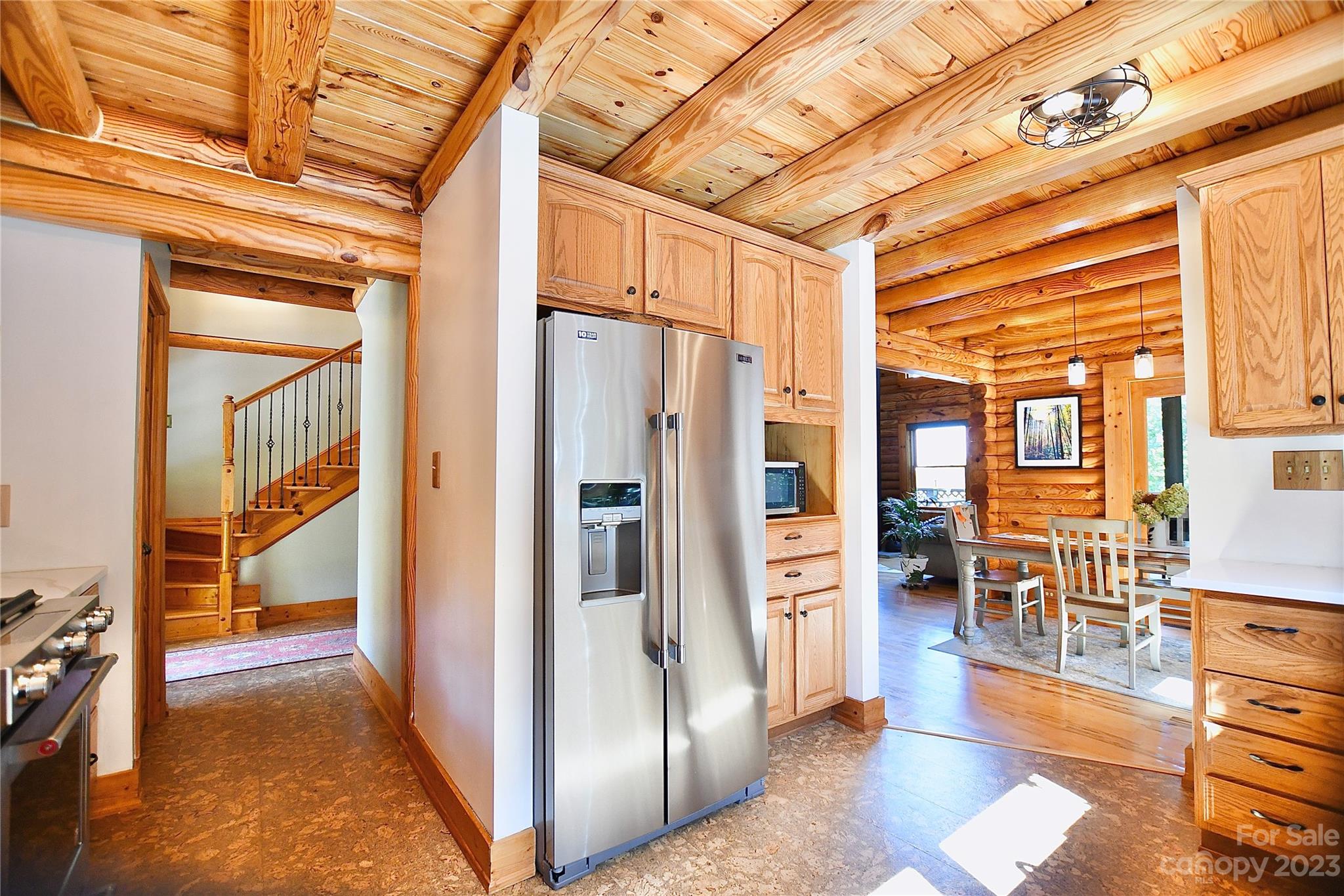 3703 Back Bluff Drive Morganton, NC 28655 - Photo 23 of 48 a view of a hallway with furniture and a window
