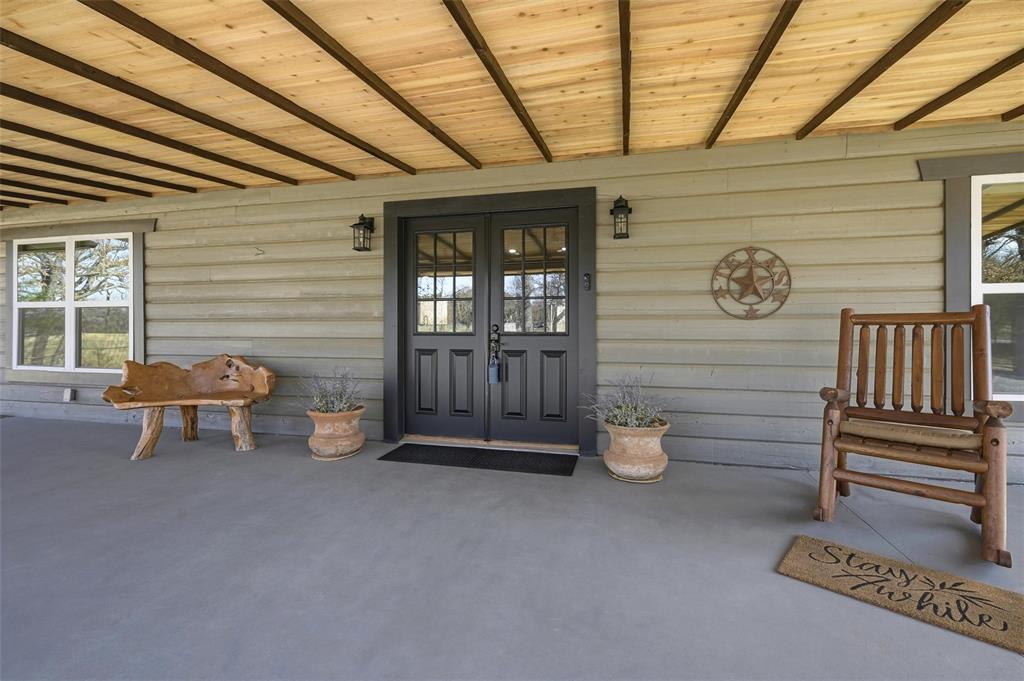 230 Frosty Hollow Road Denison, TX 75021 - Photo 4 of 40 Welcome to this Huge Porch and enjoy the Country Views