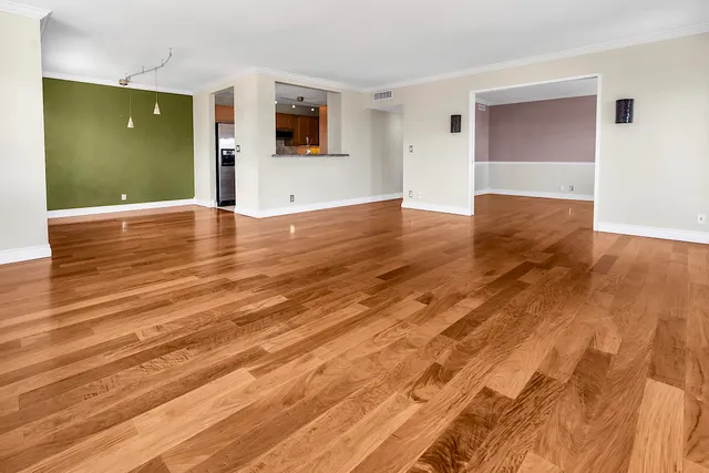 a view of a city with tall buildings