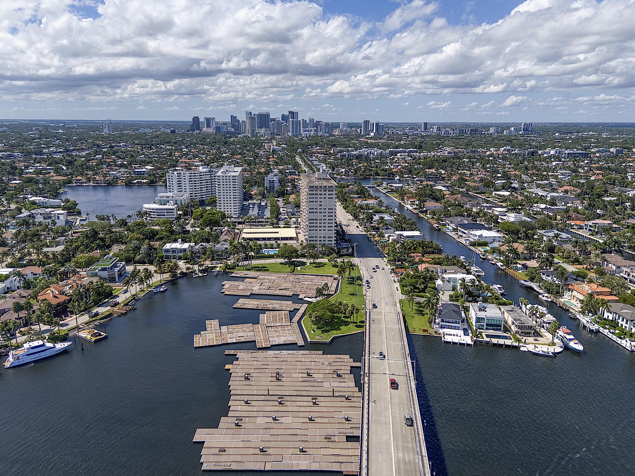 2500 East Las Olas Boulevard, Unit 802 Fort Lauderdale, FL 33301 - Photo 66 of 67 an aerial view of a city