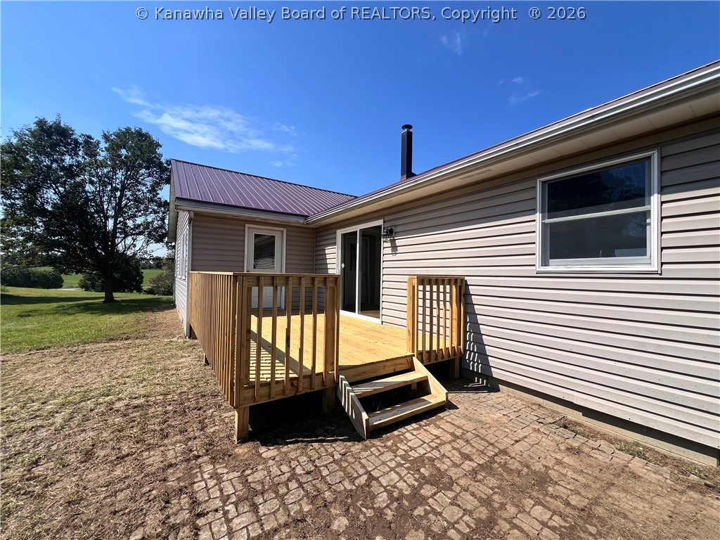 5860 Union Campground Road Letart, WV 25253 - Photo 8 of 34 Rear Entry w/New Deck