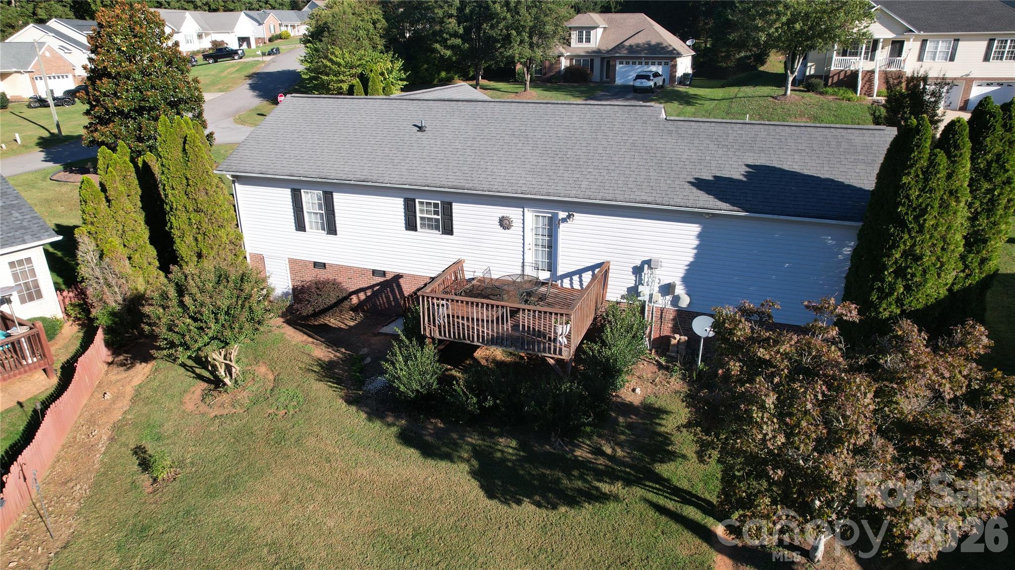 711 Braemore Court Northwest Conover, NC 28613 - Photo 24 of 25 an aerial view of multiple house