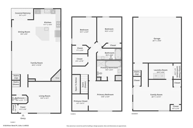 $489,000 | 6130 Riverbend Place, Lisle, IL 60532