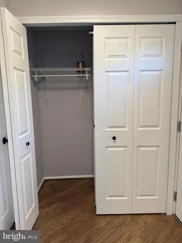 a view of closet area