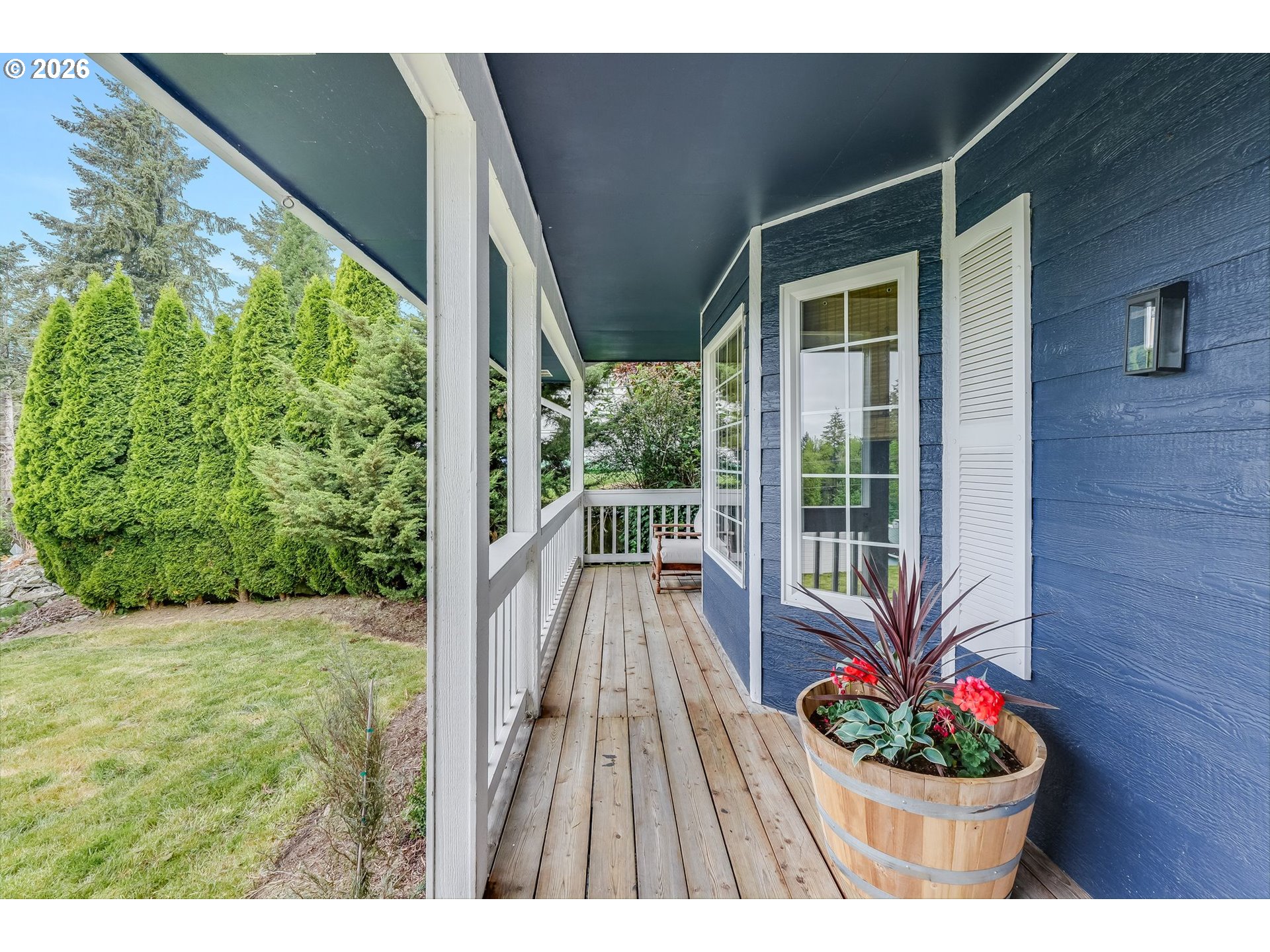 506 Haussler Road Kelso, WA 98626 - Photo 23 of 36 a view of outdoor space yard and balcony