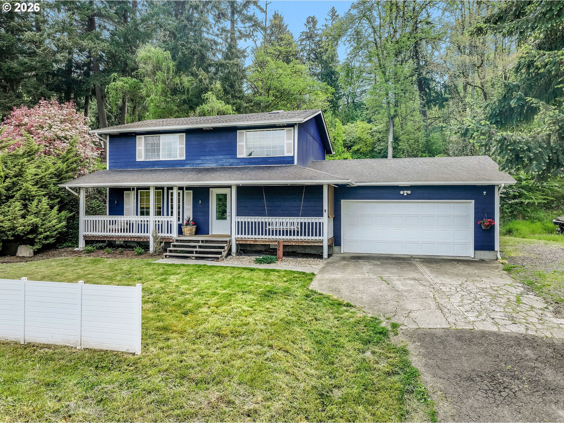 506 Haussler Road Kelso, WA 98626 - Photo 25 of 36 front view of a house with a yard