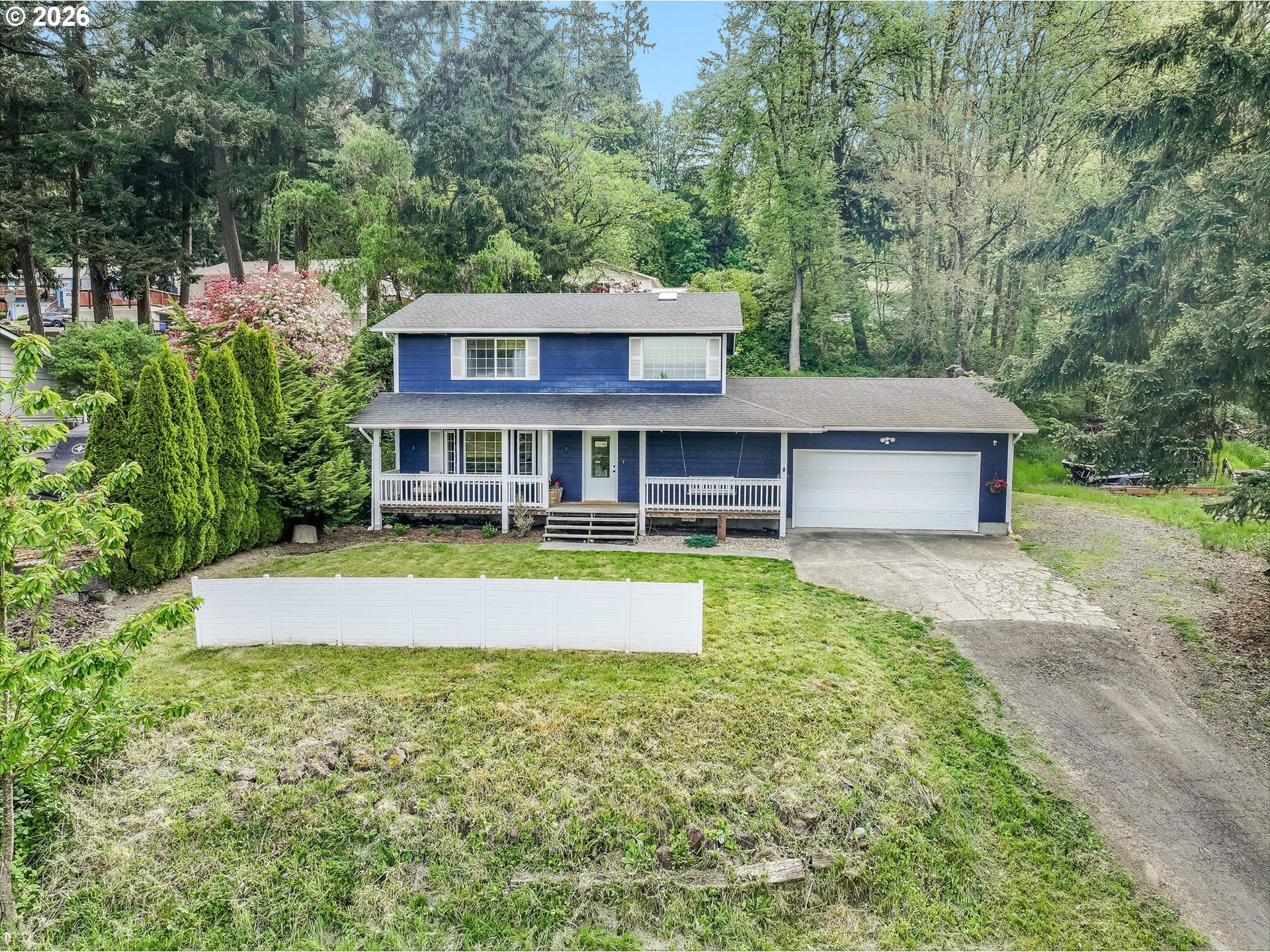 506 Haussler Road Kelso, WA 98626 - Photo 26 of 36 front view of a house with a yard