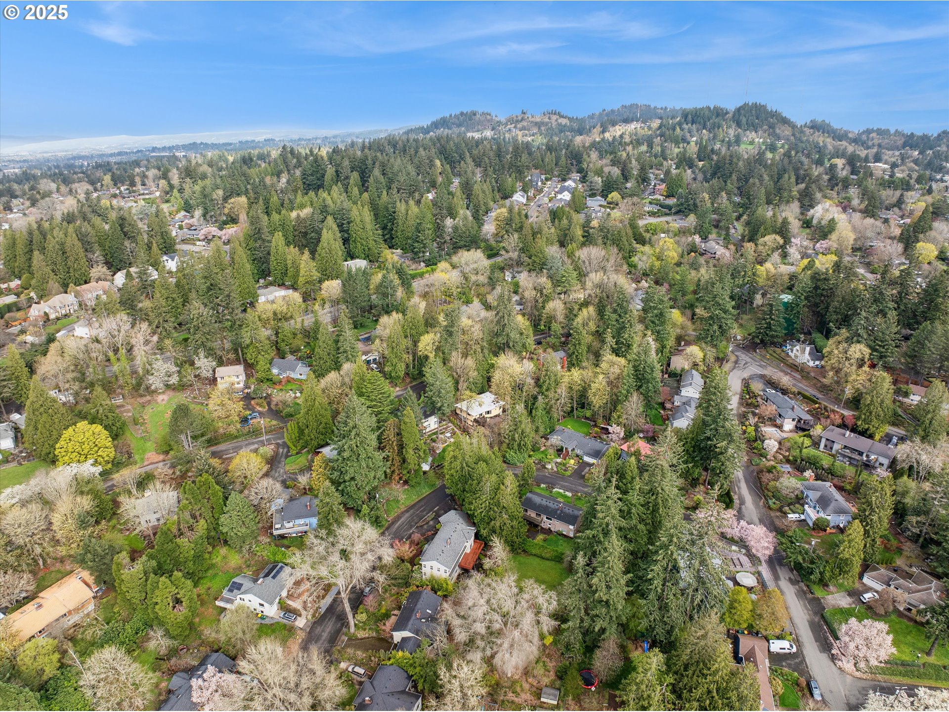 3090 Southwest Grace Lane Portland, OR 97225 - Photo 48 of 48 Drone View/UAV