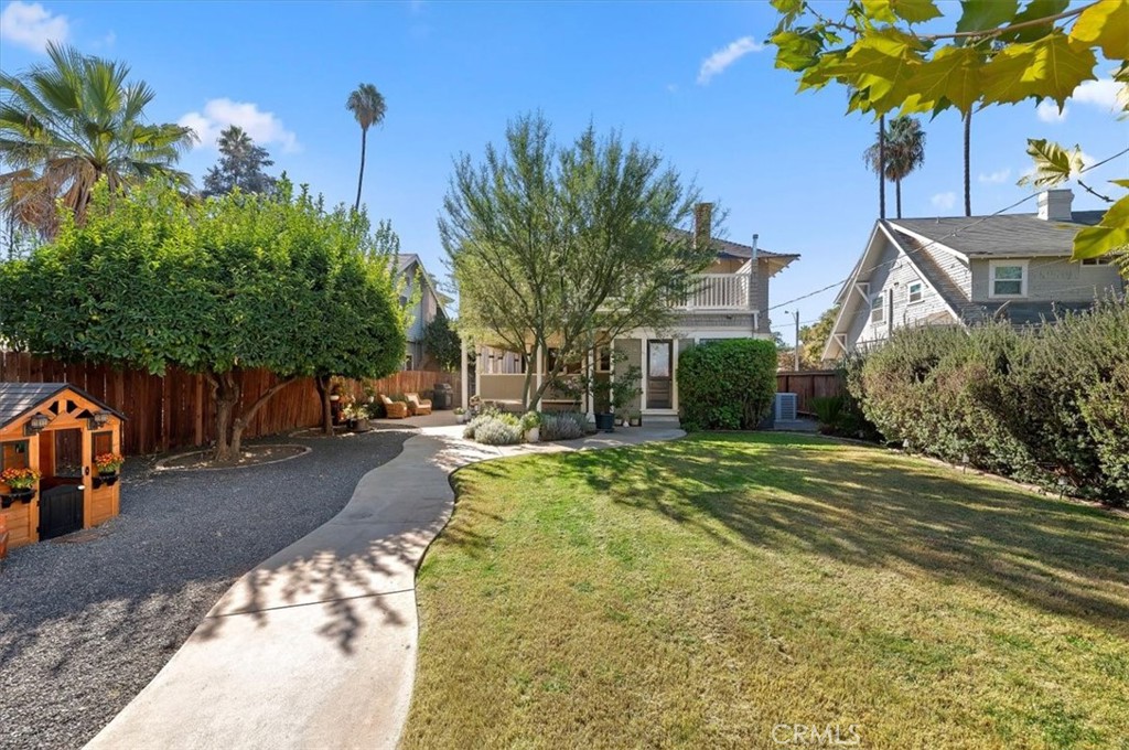 4161 University Riverside, CA 92501 - Photo 45 of 53 a view of a house with a yard and tree s
