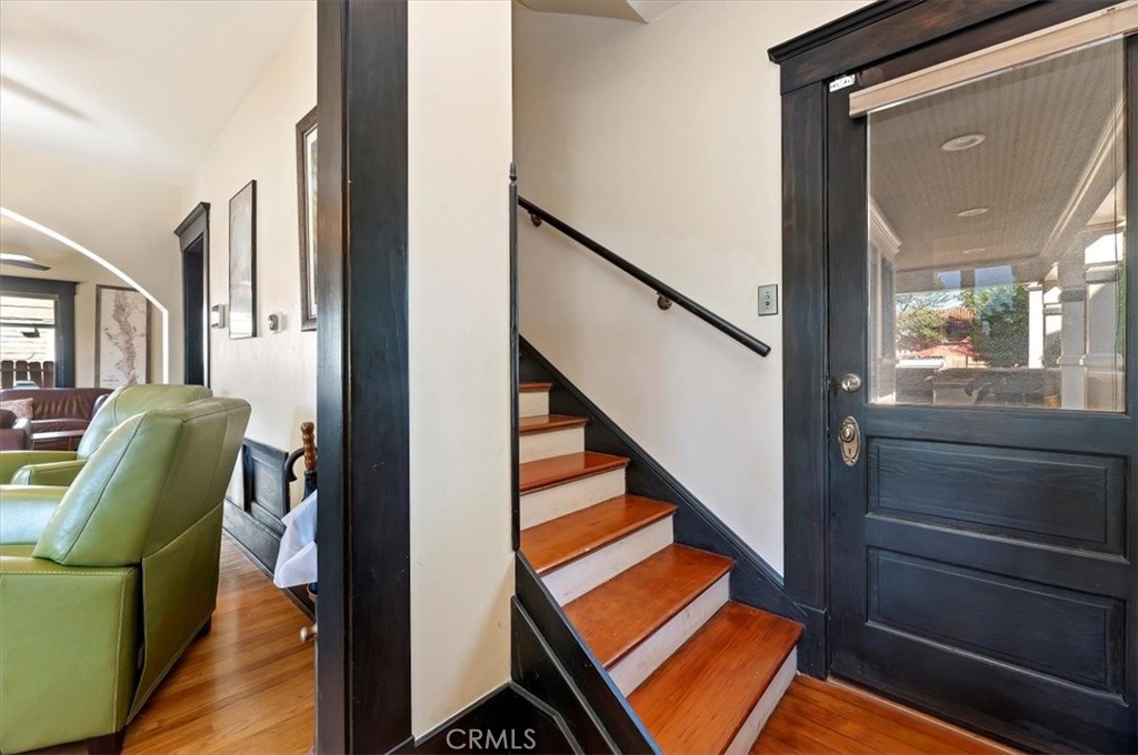 4161 University Riverside, CA 92501 - Photo 8 of 53 a living room with furniture and a stairs