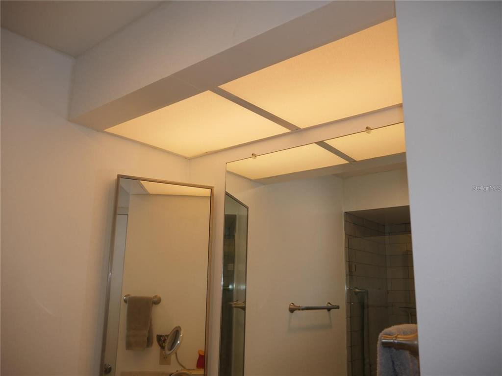 6165 Chesham Drive, Unit 5 New Port Richey, FL 34653 - Photo 30 of 35 a bathroom with a glass shower door