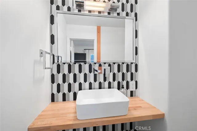 a view of a dining table and chairs