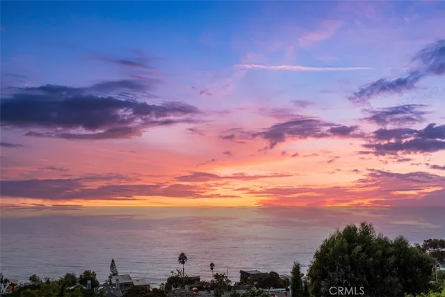 a view of city and mountain