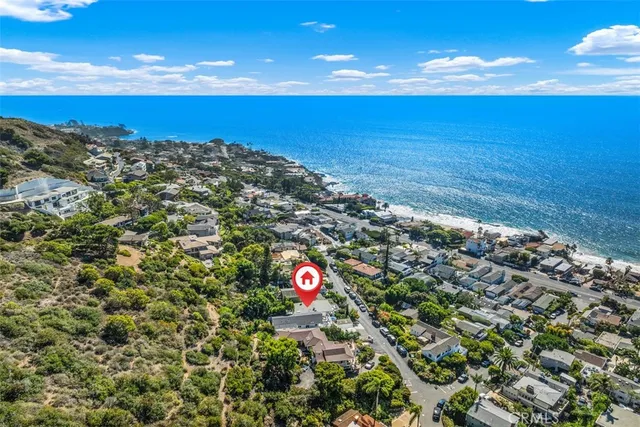 a view of city and ocean