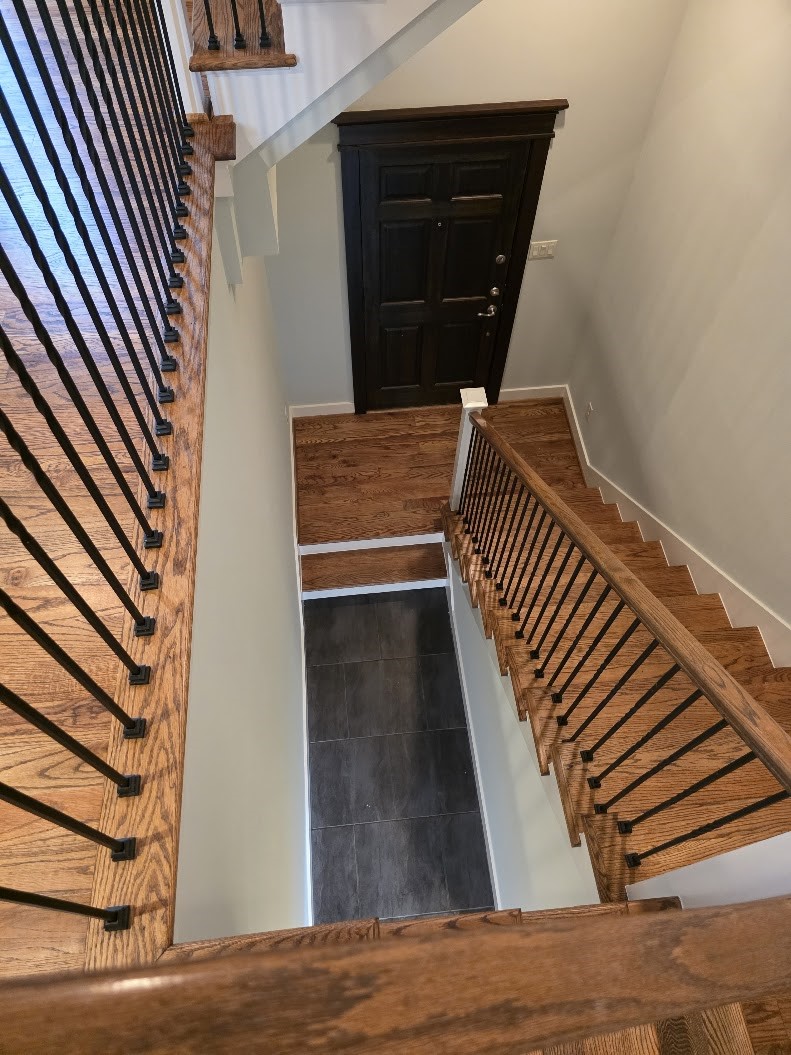 4109 Allen Street Houston, TX 77007 - Photo 8 of 42 View of 1st floor front door entryway from the 2nd floor.