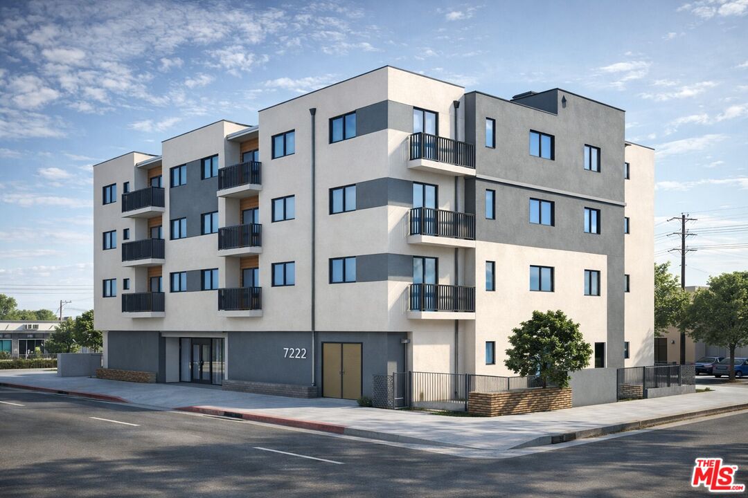 7222 Tyrone Avenue Van Nuys, CA 91405 - Photo 2 of 9 a front view of a building with street