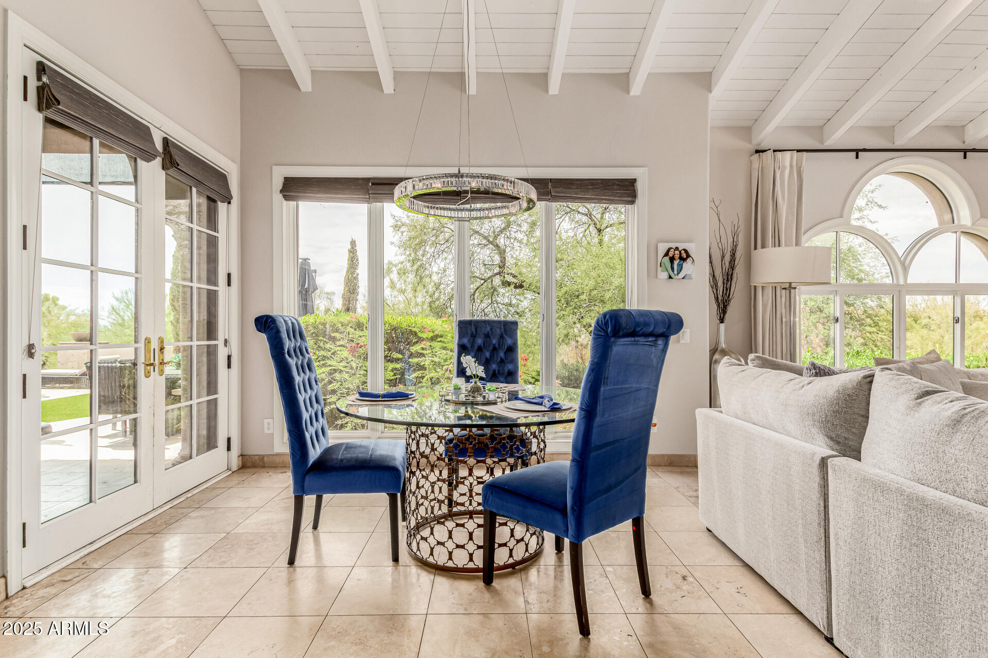 6050 North Paradise View Drive Paradise Valley, AZ 85253 - Photo 15 of 79 a workspace with furniture and a large window