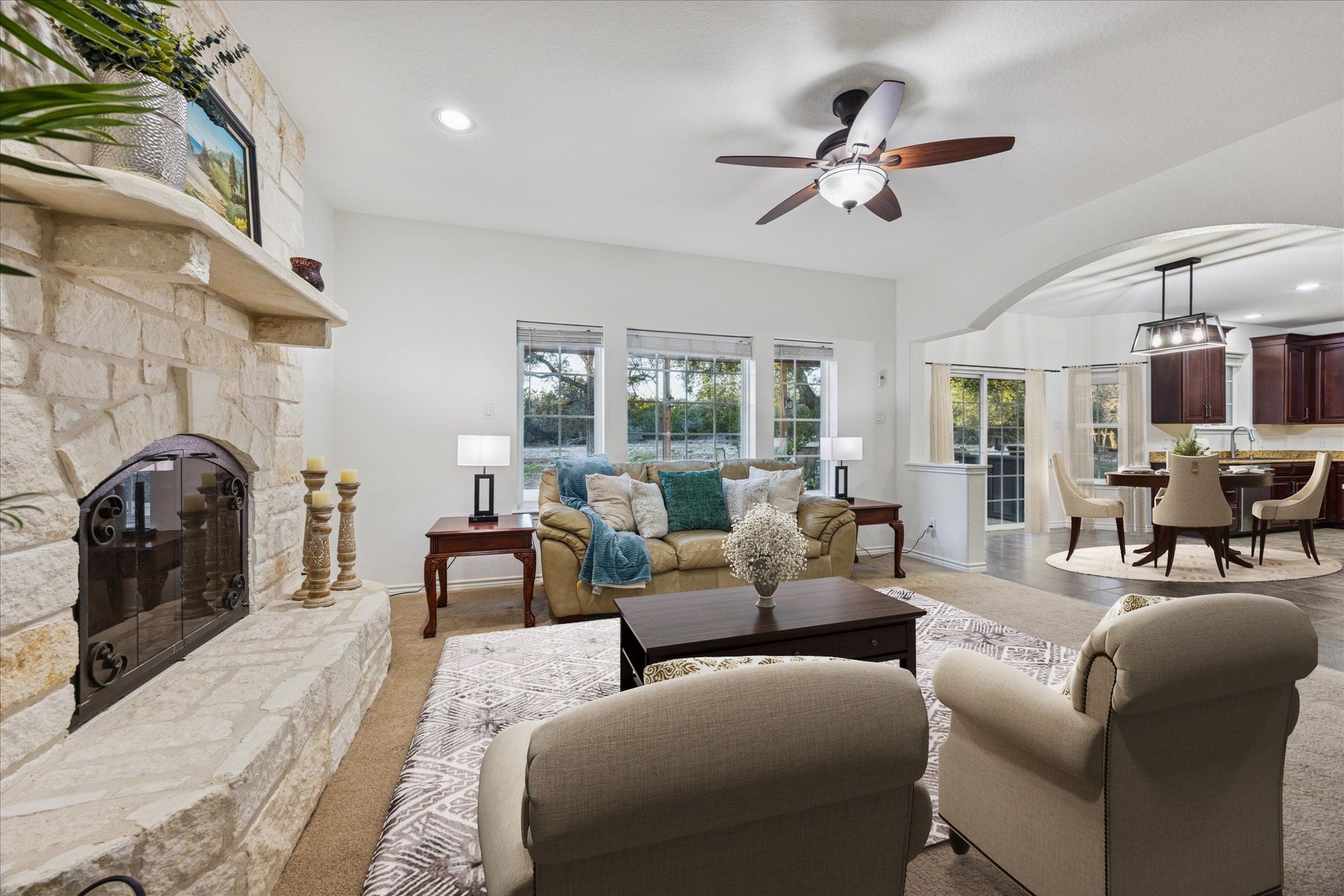 16206 Sweetwood Trail Austin, TX 78737 - Photo 13 of 40 This photo is virtually staged.