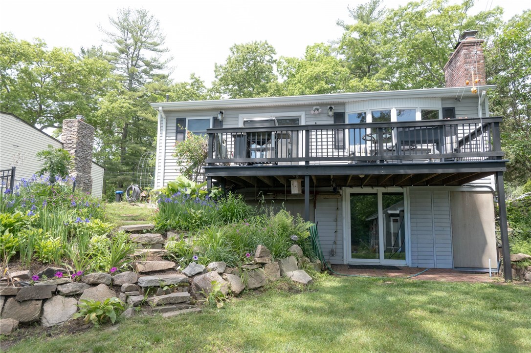 36 Pine Tree Road Coventry, RI 02816 - Photo 10 of 45 Full walk-out, great lower family room with heated ceramic floor and wood fireplace