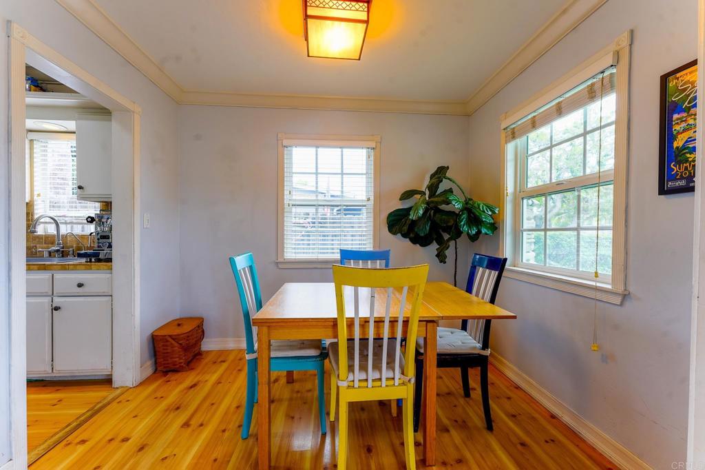 1043 Aloha Drive Encinitas, CA 92024 - Photo 14 of 27 a view of a dining room with furniture and window