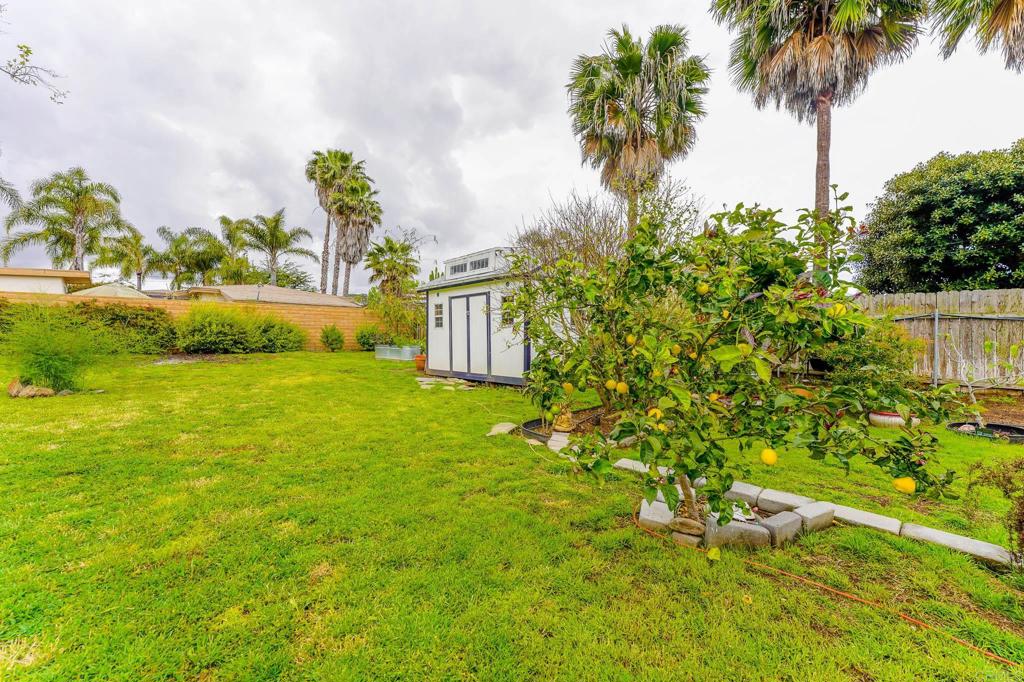 1043 Aloha Drive Encinitas, CA 92024 - Photo 24 of 27 a view of an outdoor space and a yard