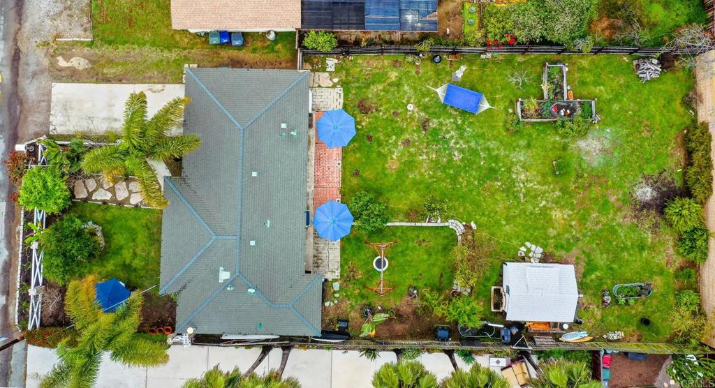 1043 Aloha Drive Encinitas, CA 92024 - Photo 3 of 27 an aerial view of a house with a yard basket ball court and outdoor seating
