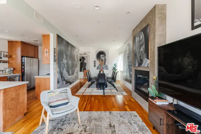 a room with furniture and a window