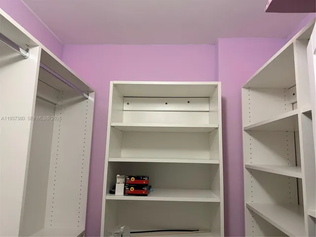 a pink and white walls