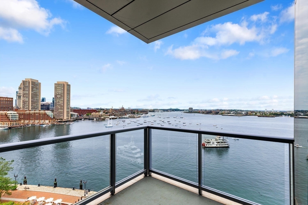 22 Liberty Drive, Unit 10D Boston, MA 02210 - Photo 4 of 26 a view of a city from a balcony