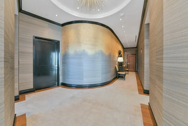 a view of a staircase